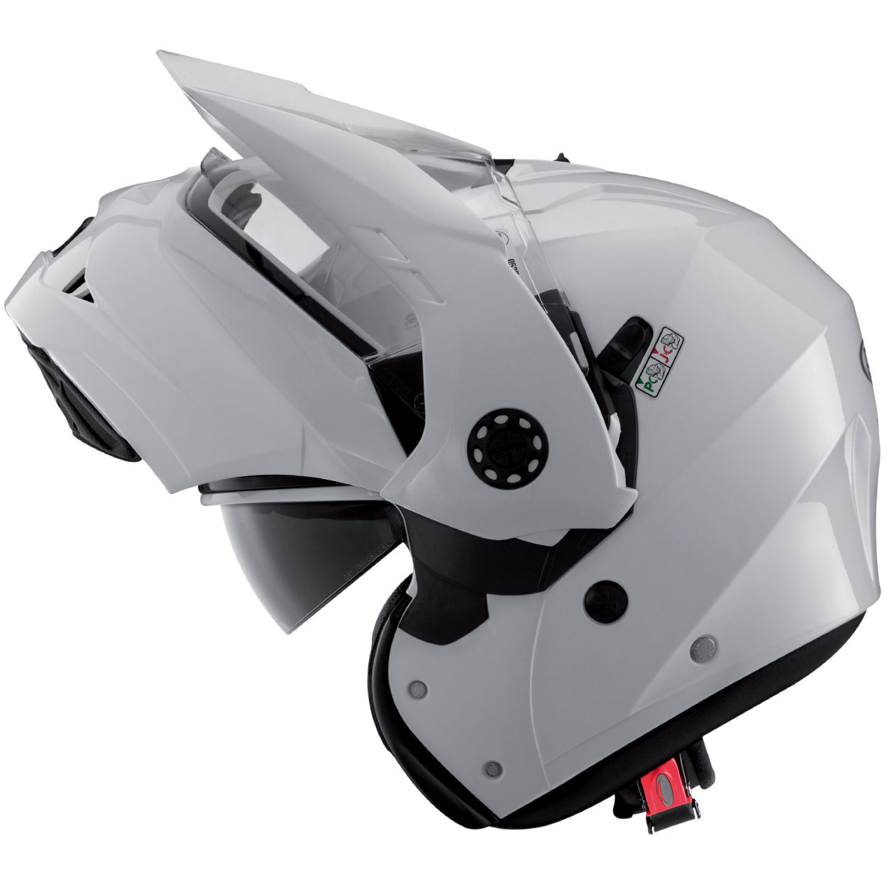 Casco Caberg TourmaxI, blanco metálico