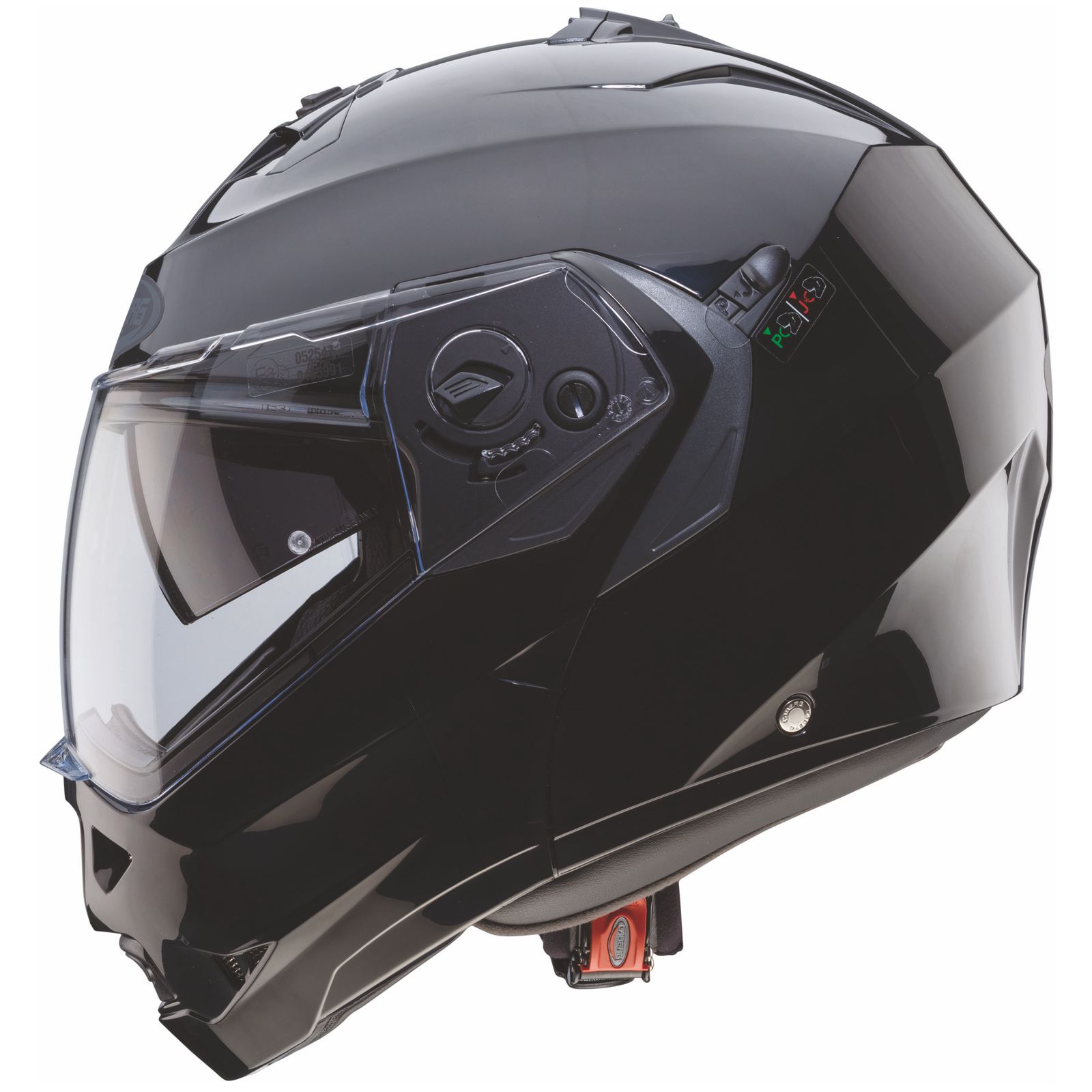Casco Caberg Duke II Smart, negro (sin pintar)