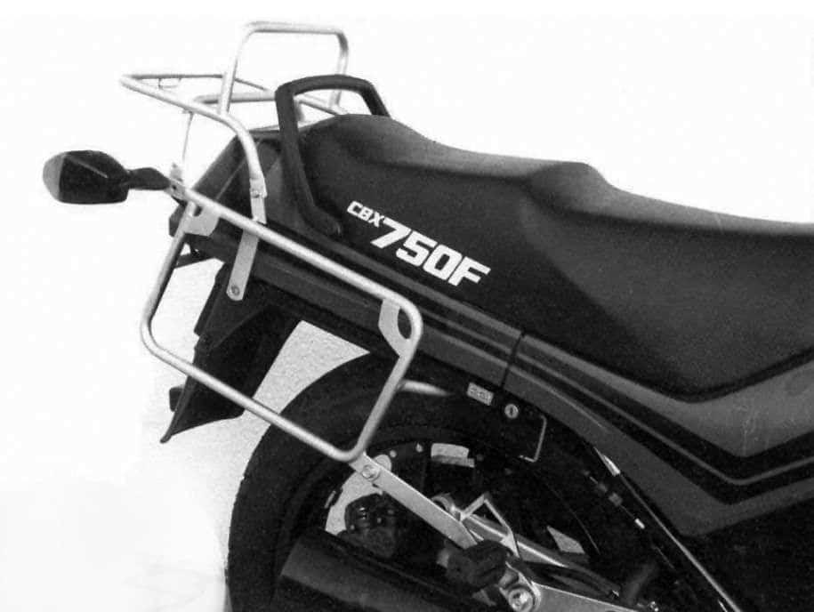 Portaequipajes superior tubular negro para Honda CBX 750 F (84-86) Hepco & Becker