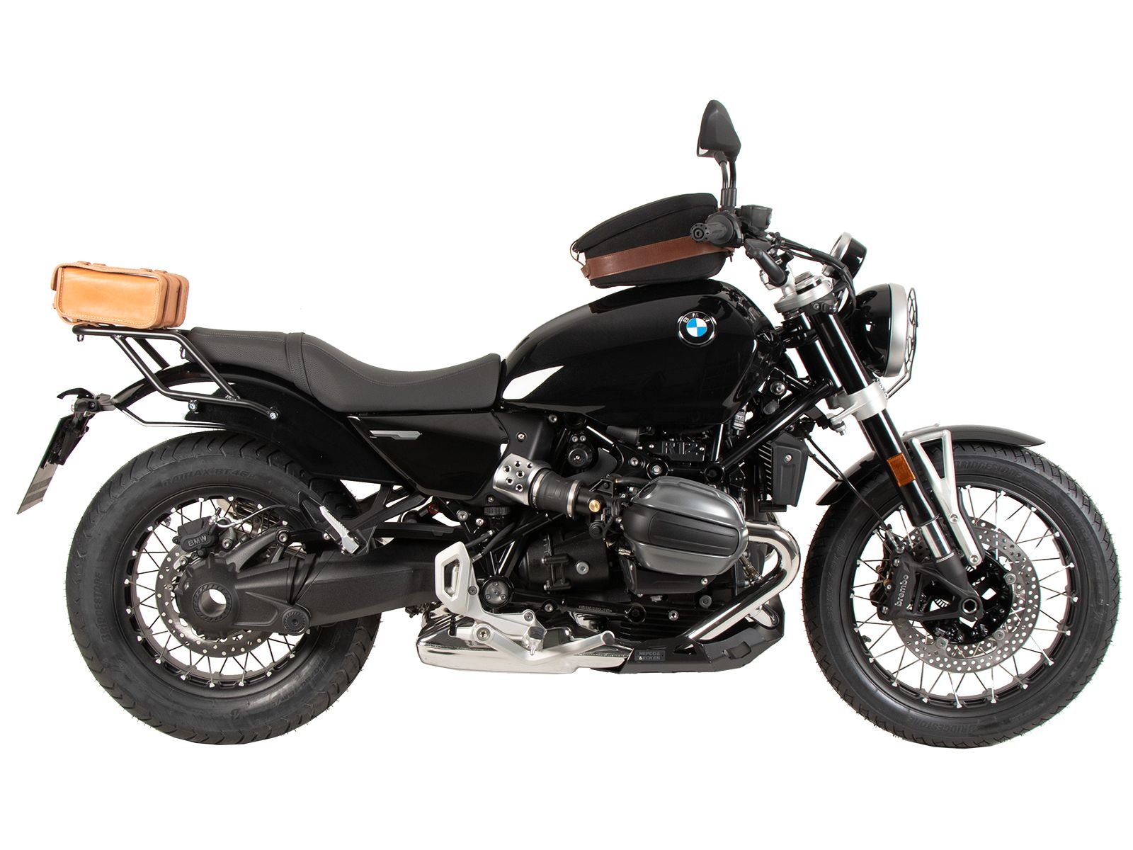 Portaequipajes tubular negro para BMW R 12 (24-) Hepco & Becker