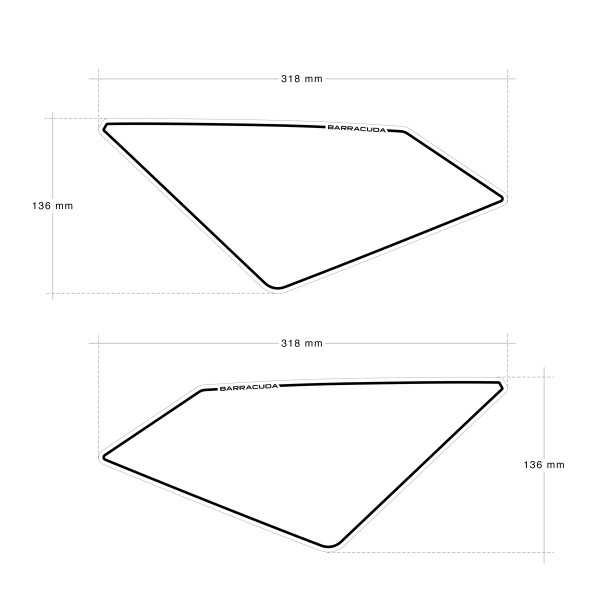 Juego de adhesivos para Honda X-ADV (21-) - Barracuda
