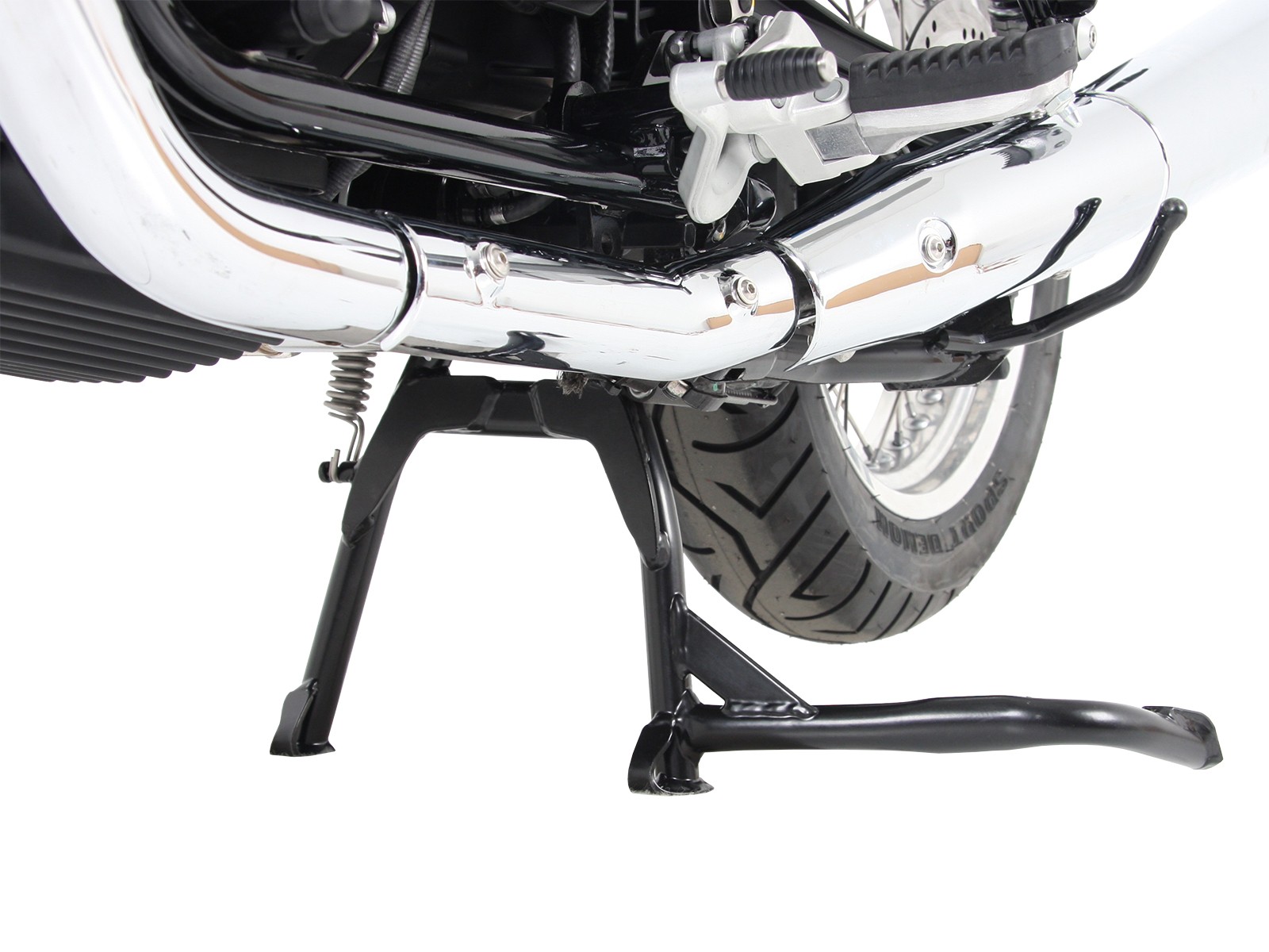Soporte principal negro para V 7 III stone/ special/ Anniversario/ Racer (Bj.17-)