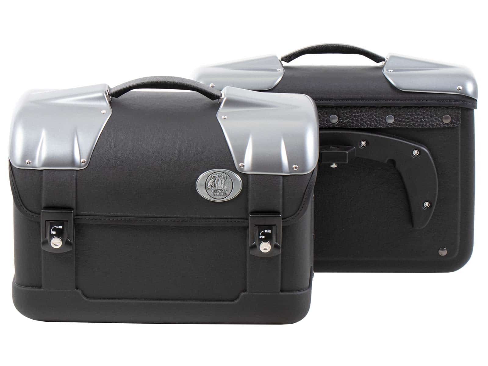 Juego de maletas laterales Strayker 16L para soporte C-Bow Hepco & Becker