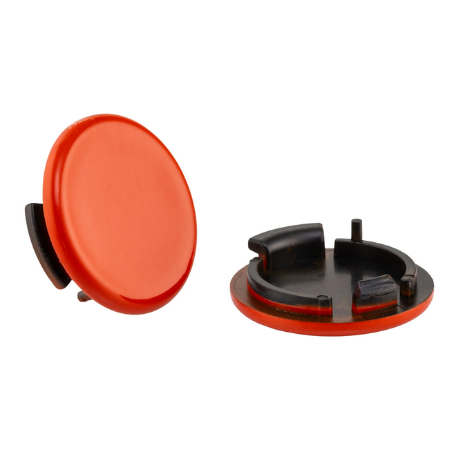 Tapa del orificio del espejo izquierda y derecha para Vespa GTS/GTS Super 125 /300cc (2023-), naranja