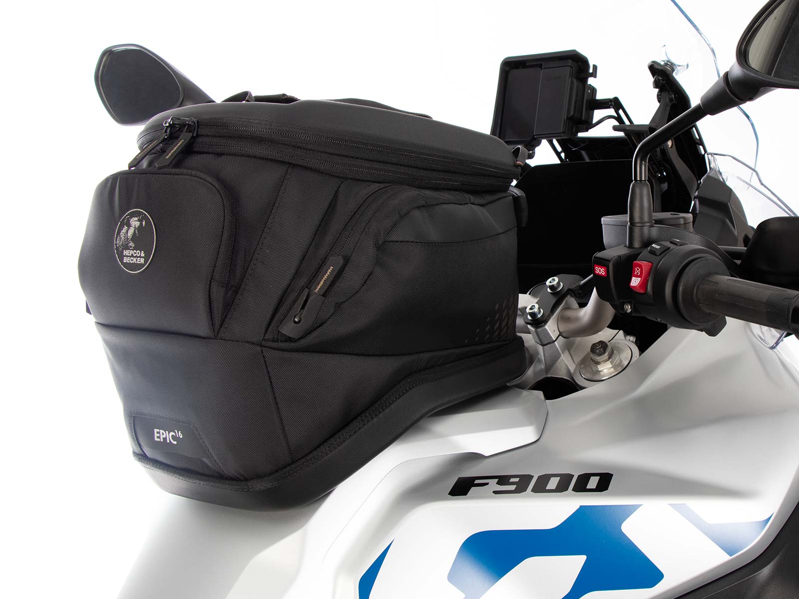 Anilla de depósito básica incl. unidad de cierre de la bolsa de depósito para BMW F 900 GS Adventure (24-)