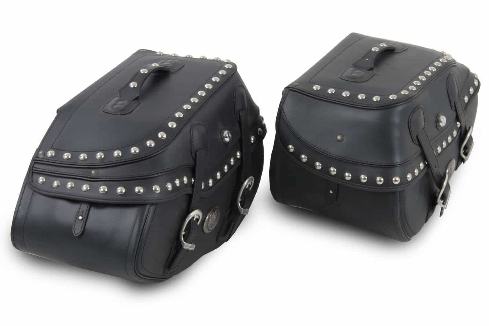 Maletín lateral juego Buffalo Big Custom negro para portabolsas tubo Hepco & Becker