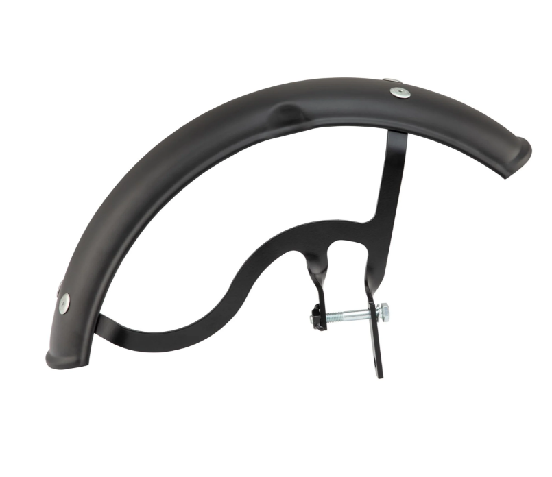 Guardabarros Garelli para Vespa PX 80-200ccm, metal, negro mate