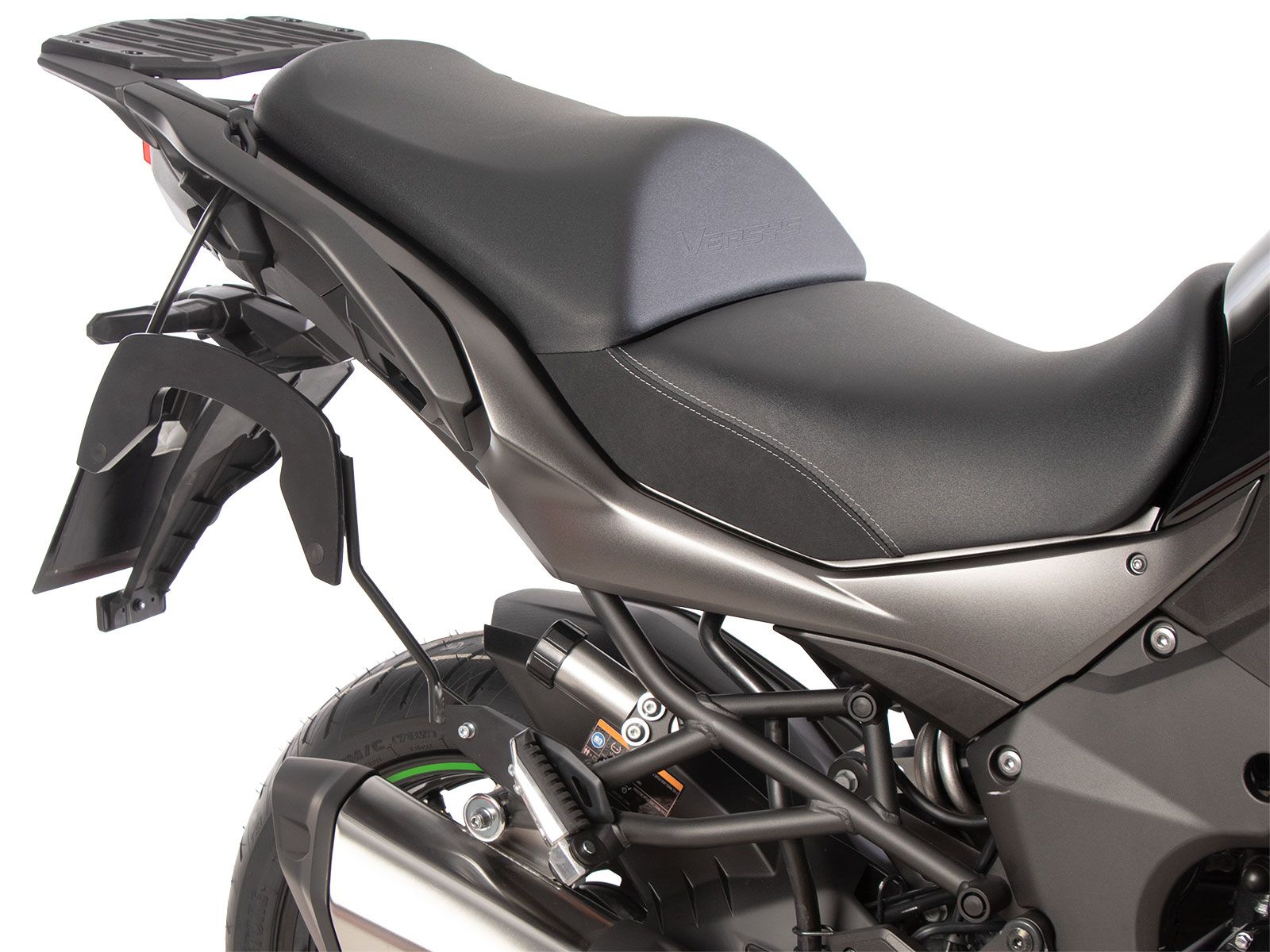 Soporte lateral C-Bow negro para Kawasaki Versys 1100 /SE (25-) Hepco & Becker