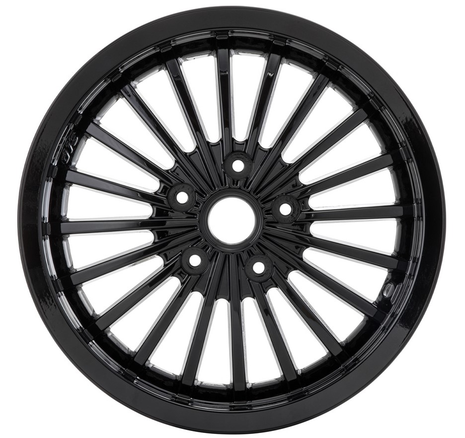 Llanta delantera/trasera para Vespa GTS/GTS Super/GTV/GT 60/GT/GT L 125-300ccm, negro brillante