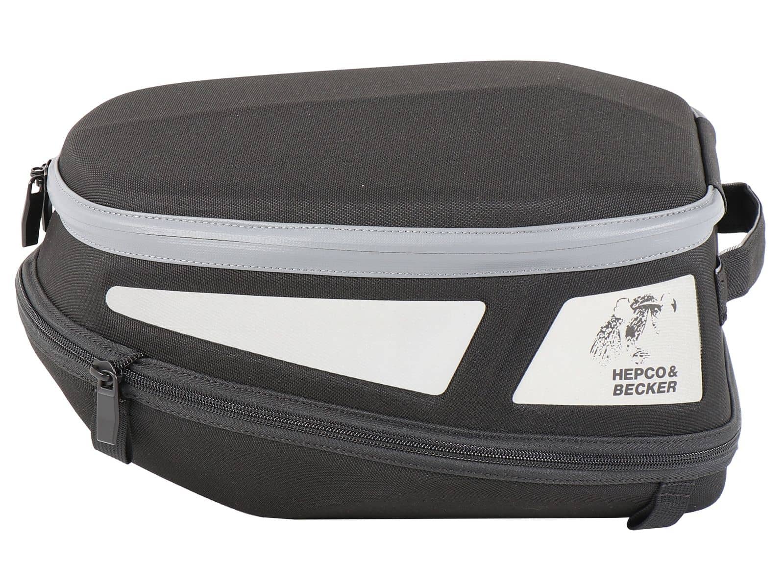 Bolsa trasera Royster Rearbag Sport negro/gris incl. Fijación básica Hepco & Becker