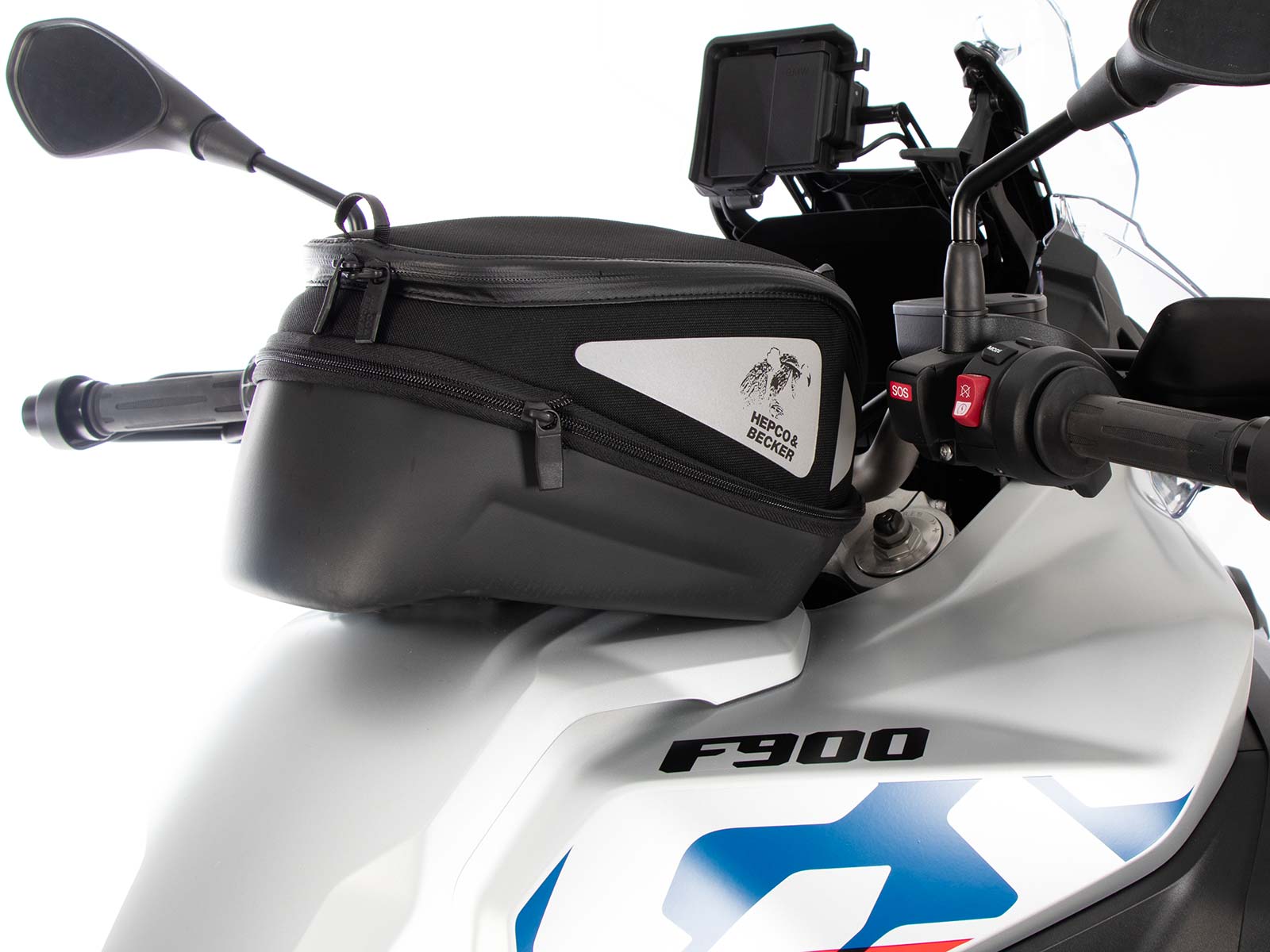 Anilla de depósito básica incl. unidad de cierre de la bolsa de depósito para BMW F 900 GS Adventure (24-)