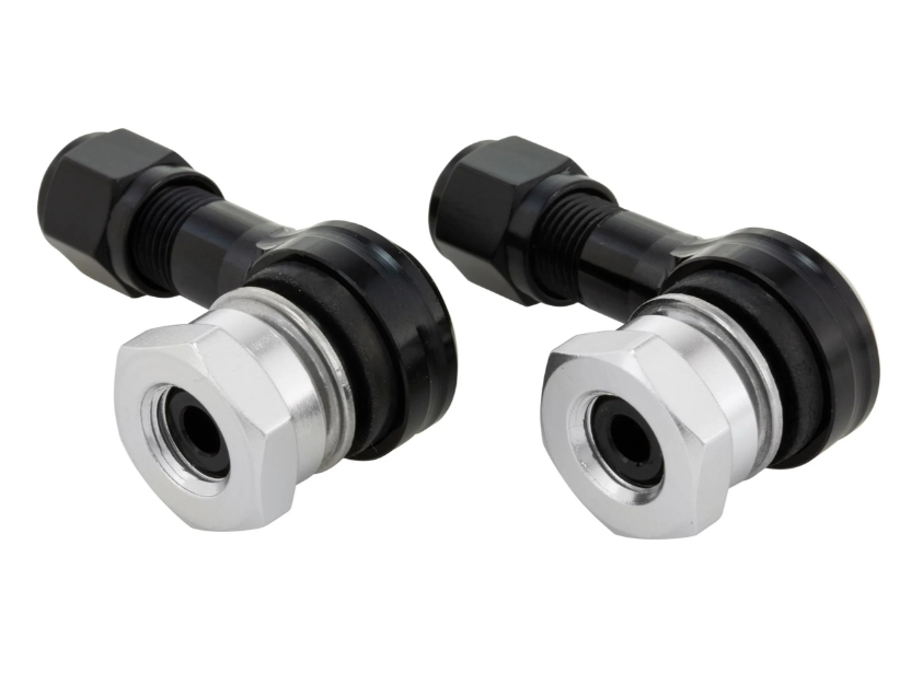 Núcleo de válvula ZELIONI para neumático tubeless/llanta 80°, negro brillante