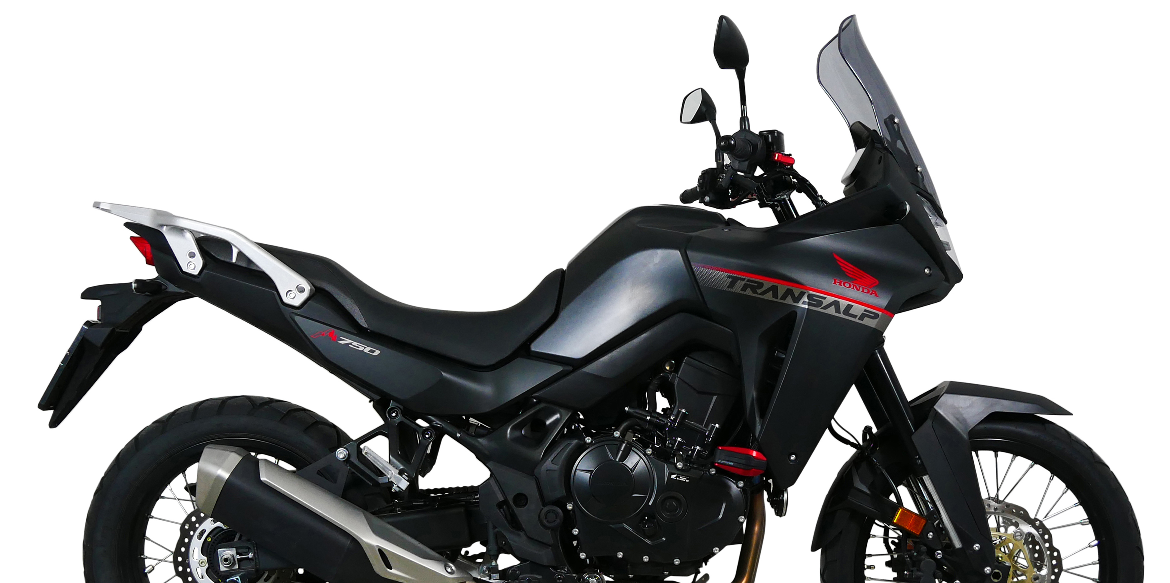 Parabrisas de turismo MRA "TM" gris humo para Honda XL 750 Transalp (23-24)