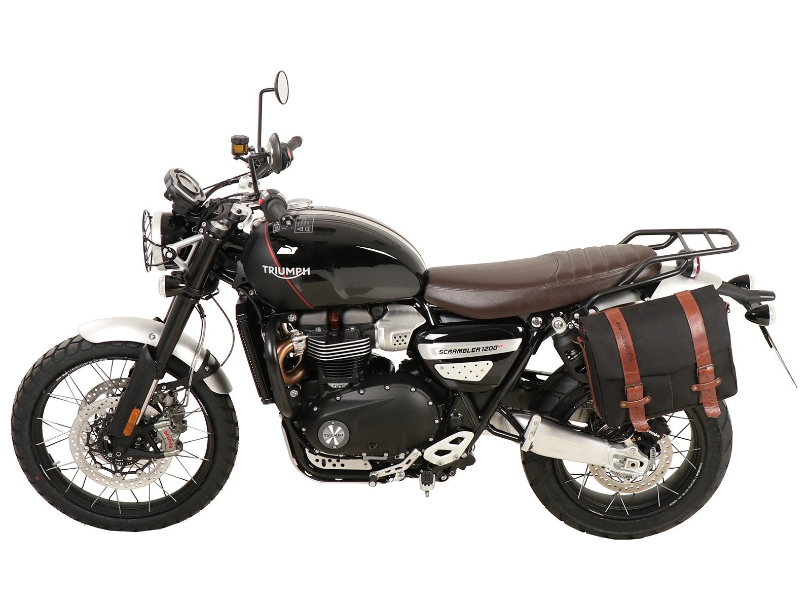 Barra lateral unidireccional izquierda C-Bow para Triumph Scrambler 1200 XC (2019-)