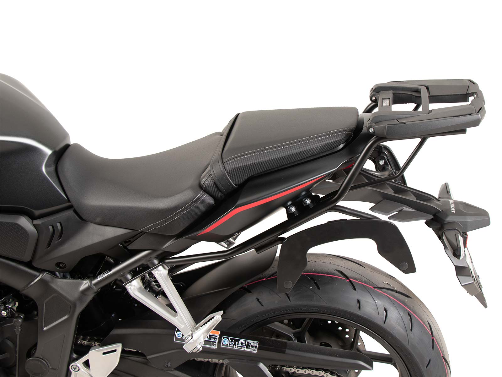 Soporte lateral C-Bow negro para Honda CBR 650 R / E-Clutch (24-) Hepco & Becker
