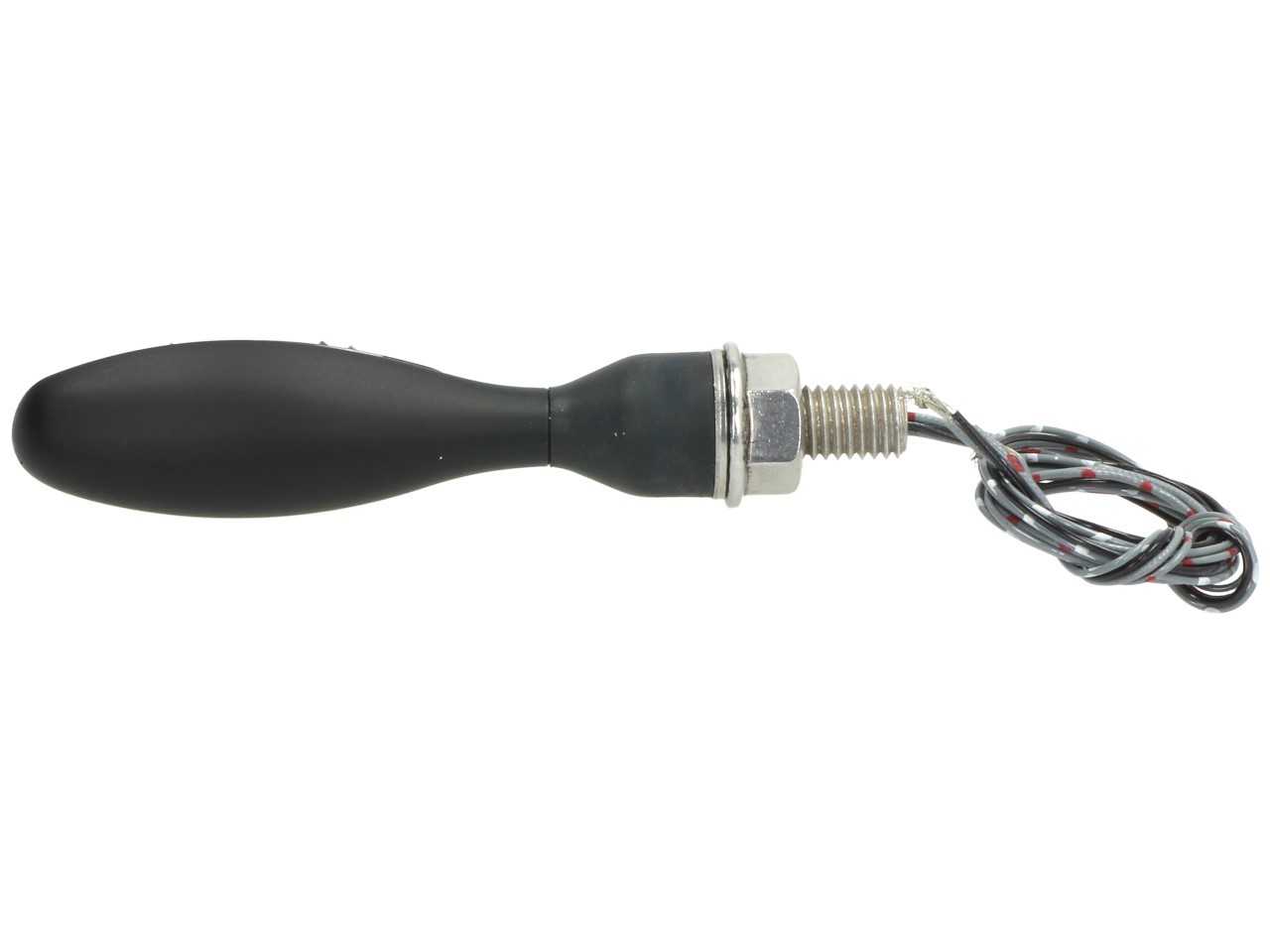 Indicador Kellermann, luz trasera y de freno, Micro 1000 DF Dark, acero, LED, HL/HR, 12 V, negro mate