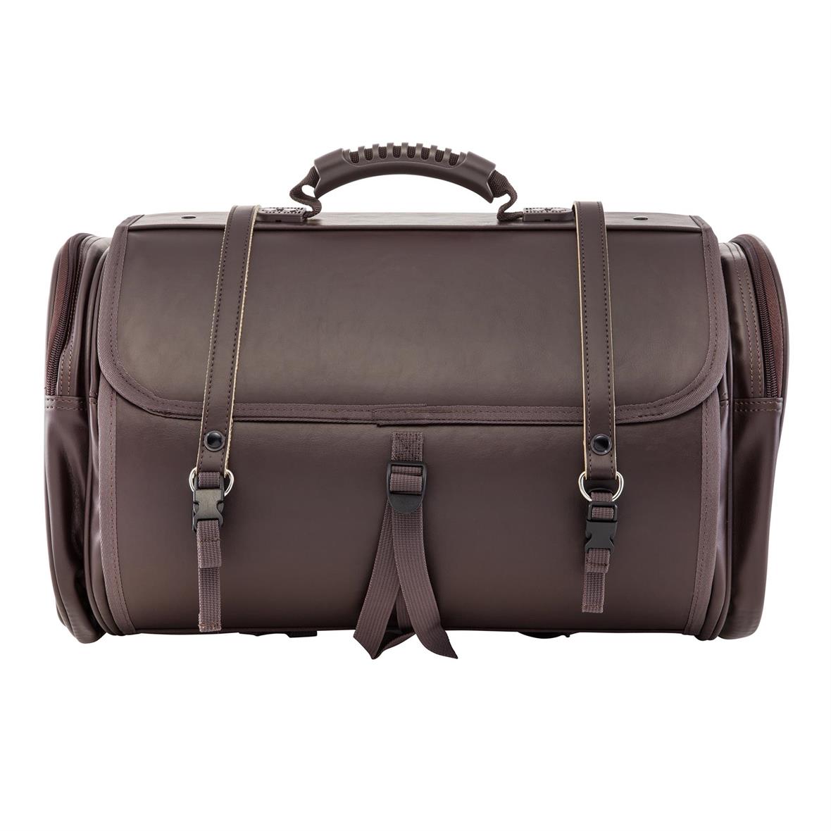 Bolsa grande "Classic" para portaequipajes de Vespa - marrón oscuro, polipiel