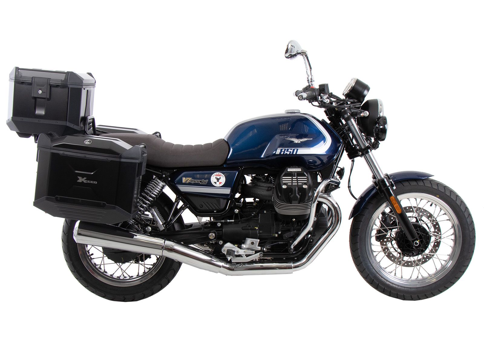 Portaequipajes para Moto Guzzi V7 850 2021- Original Hepco & Becker