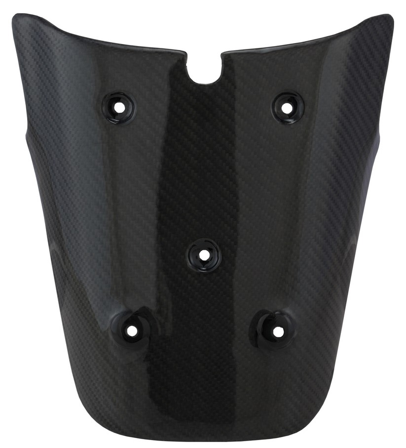 Portamatrículas trasero para Vespa GTS/GTS Super/GTV 125-300cc (-'13), Carbono