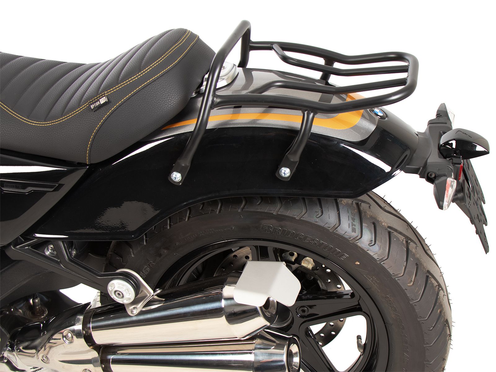 Solorack sin respaldo negro para BMW R 12 (24-) Hepco & Becker