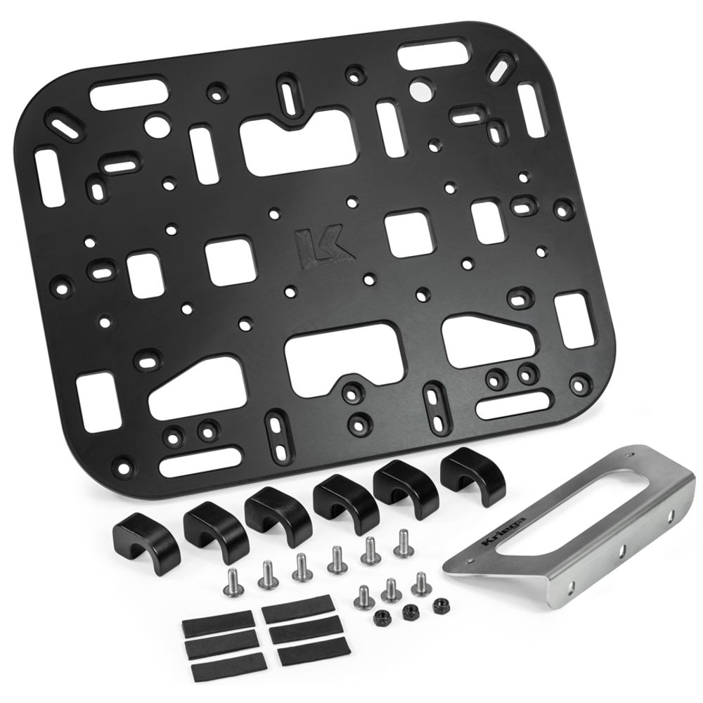 Placa de retención Kriega OS derecha para BMW R 1200 GS LC Adventure, R 1250 GS Adventure, R 850 GS Adventure