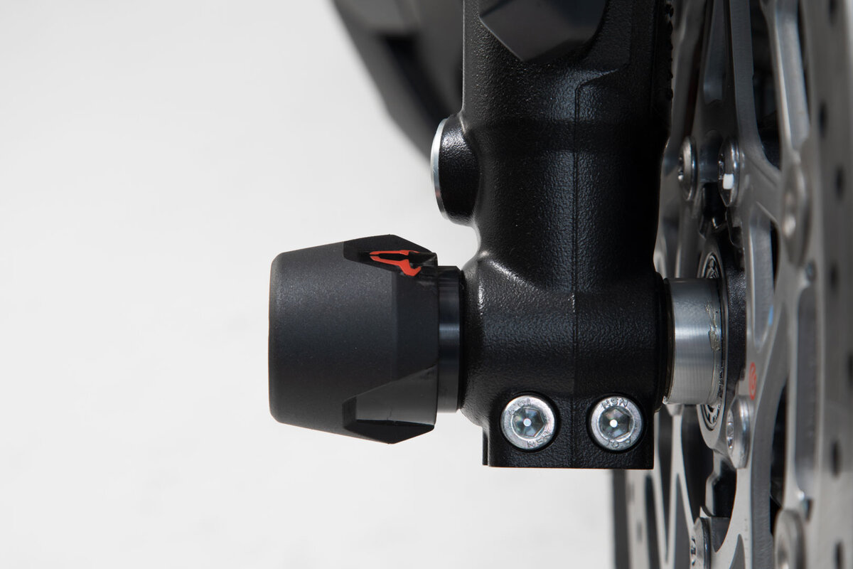 SW-Motech Kit de almohadillas SW Motech para el eje delantero de la Suzuki V-Strom 1000 /1050, Yamaha MT-10 /SP0