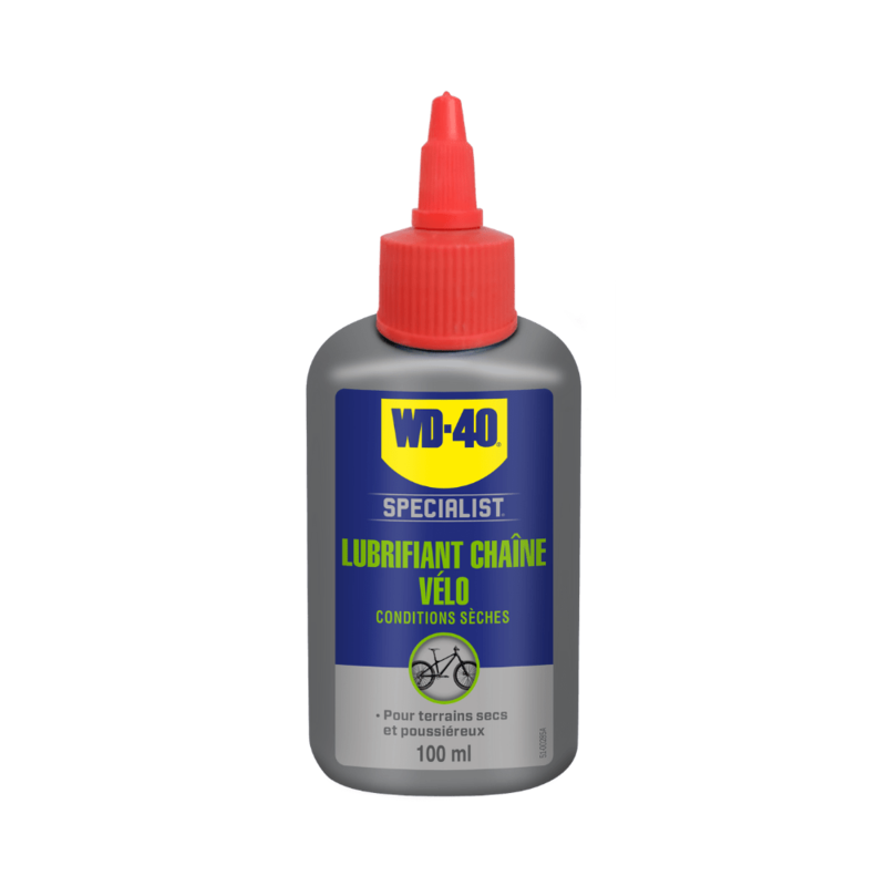 WD 40 Especialista® Lubricante seco para cadenas de bicicleta - 100 ml