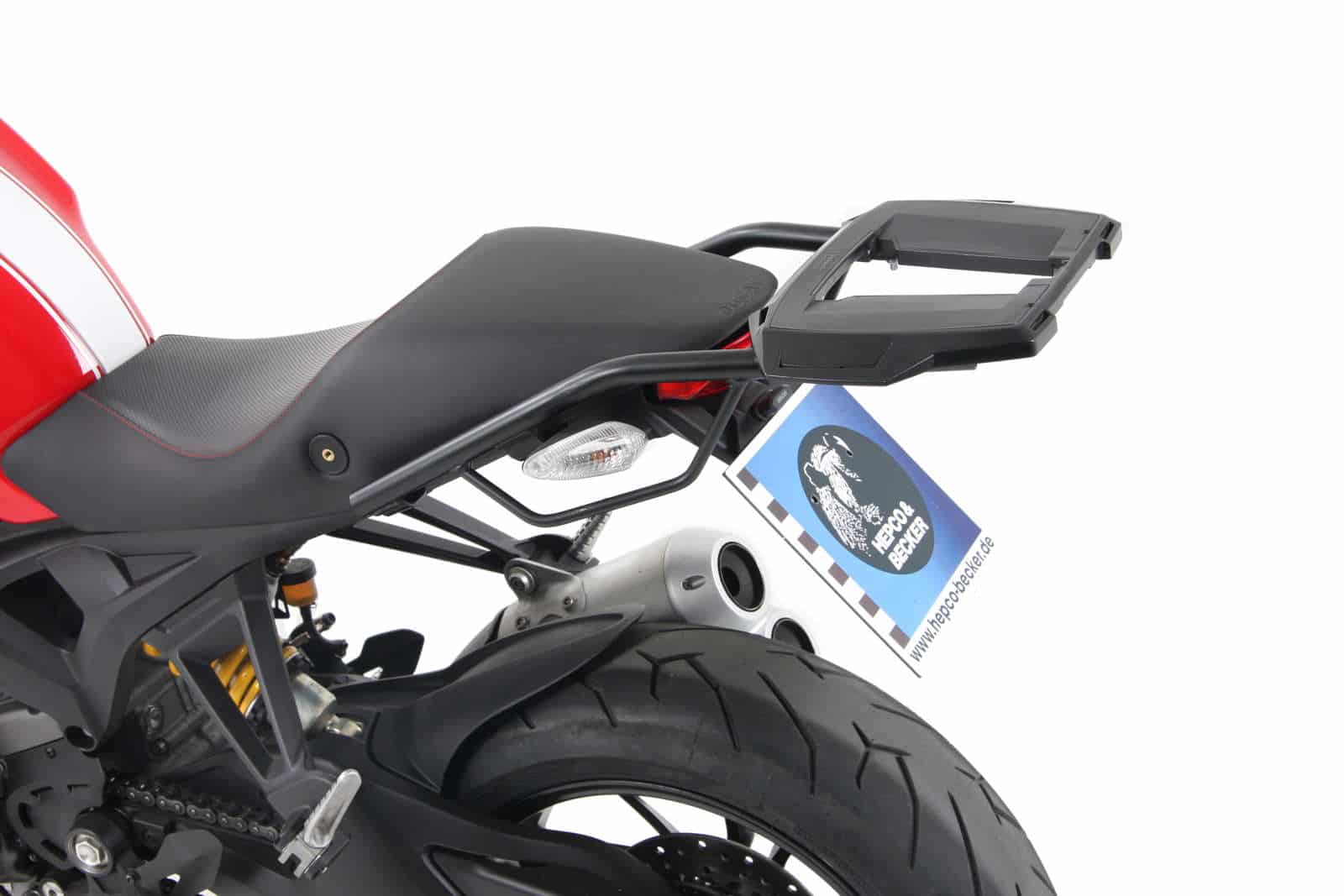 Portamaletas de aluminio para Ducati Monster 1100 Evo (11-13) Hepco & Becker