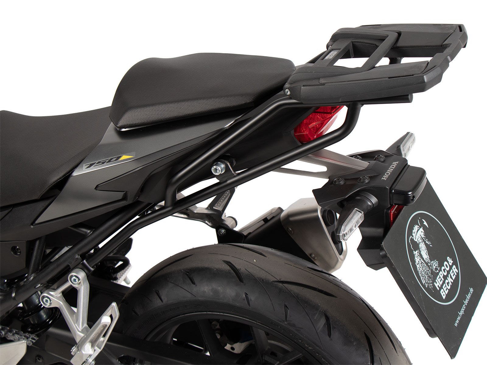 Portamaletas superior Easyrack para Honda CB 750 Hornet (23-) Hepco & Becker