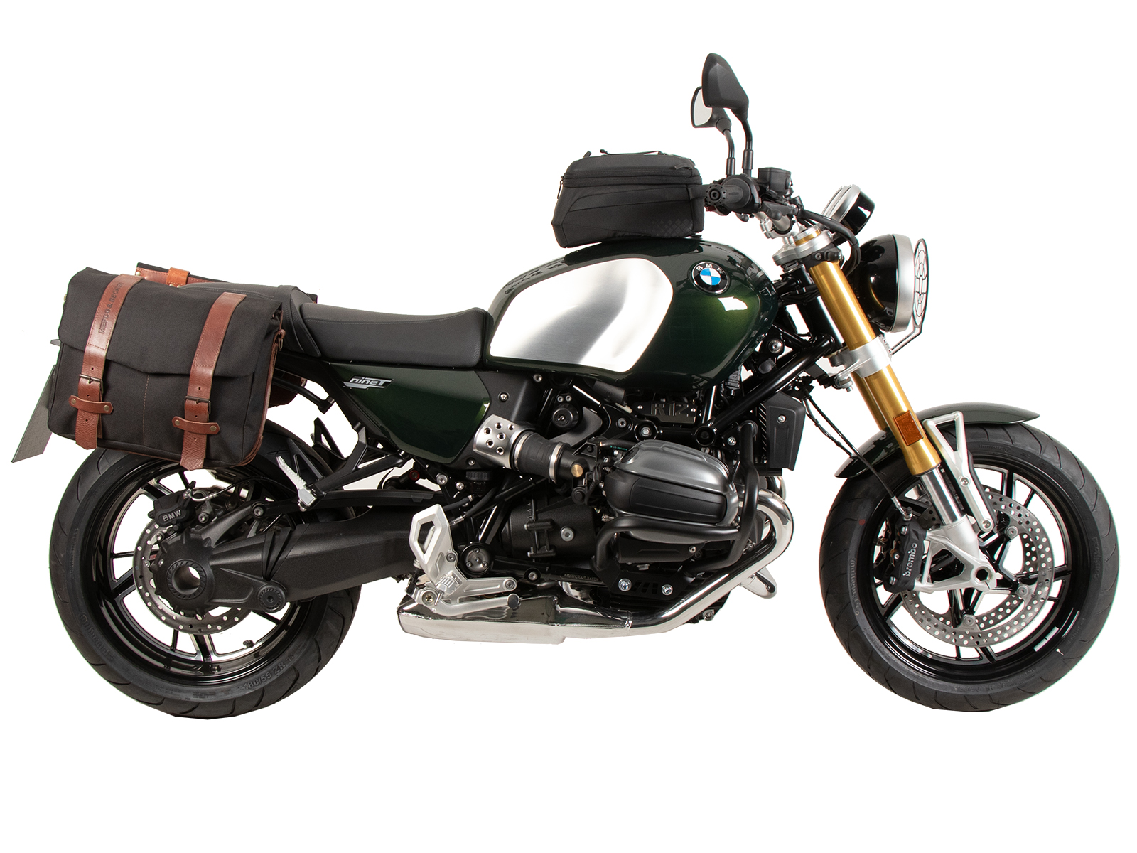 Soporte lateral C-Bow negro para BMW R 12 S (25-) Hepco & Becker