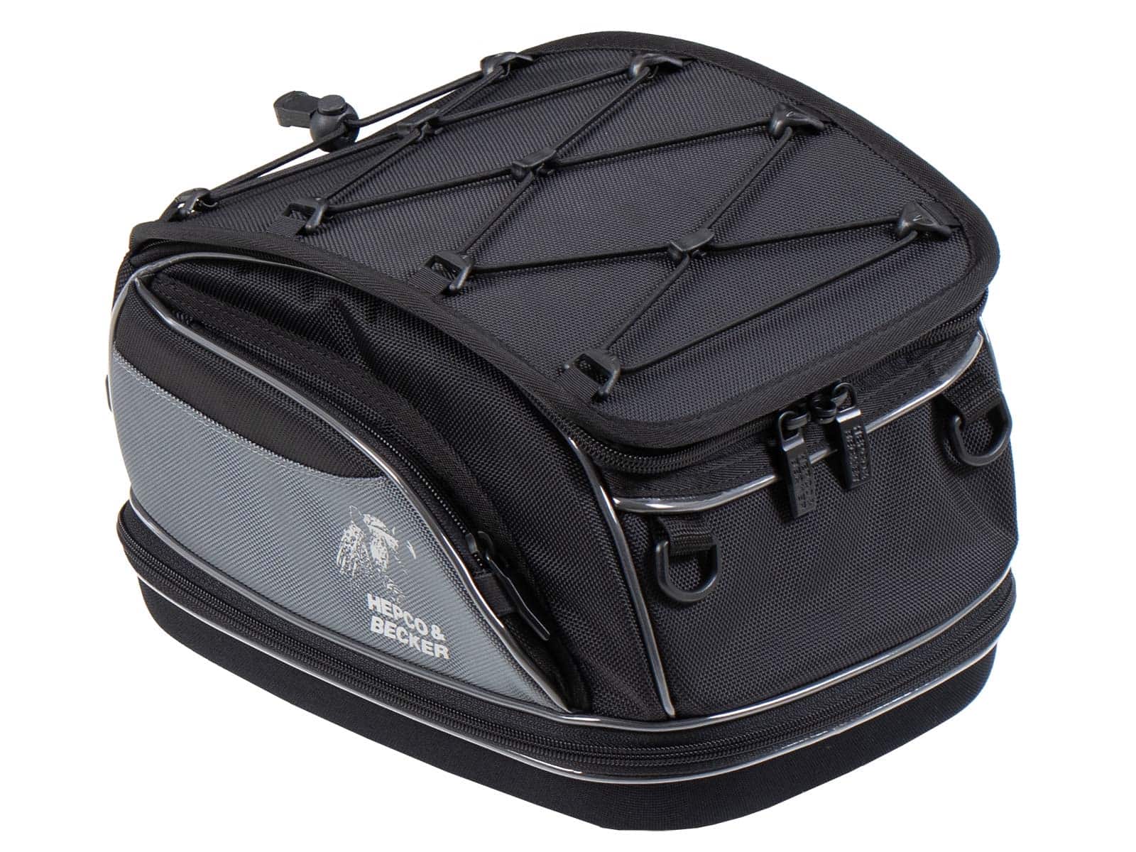 Bolsa trasera Street Basic negra para Sportracks y Smartraks Hepco & Becker
