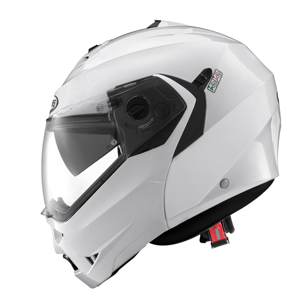 Casco Caberg Duke II, blanco metálico