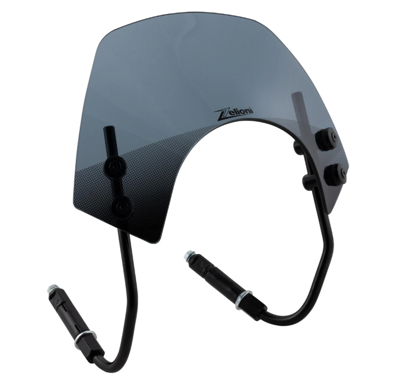 Flyscreen ZELIONI Racing para Vespa GTS/GTS Super 125-300cc, negro tintado