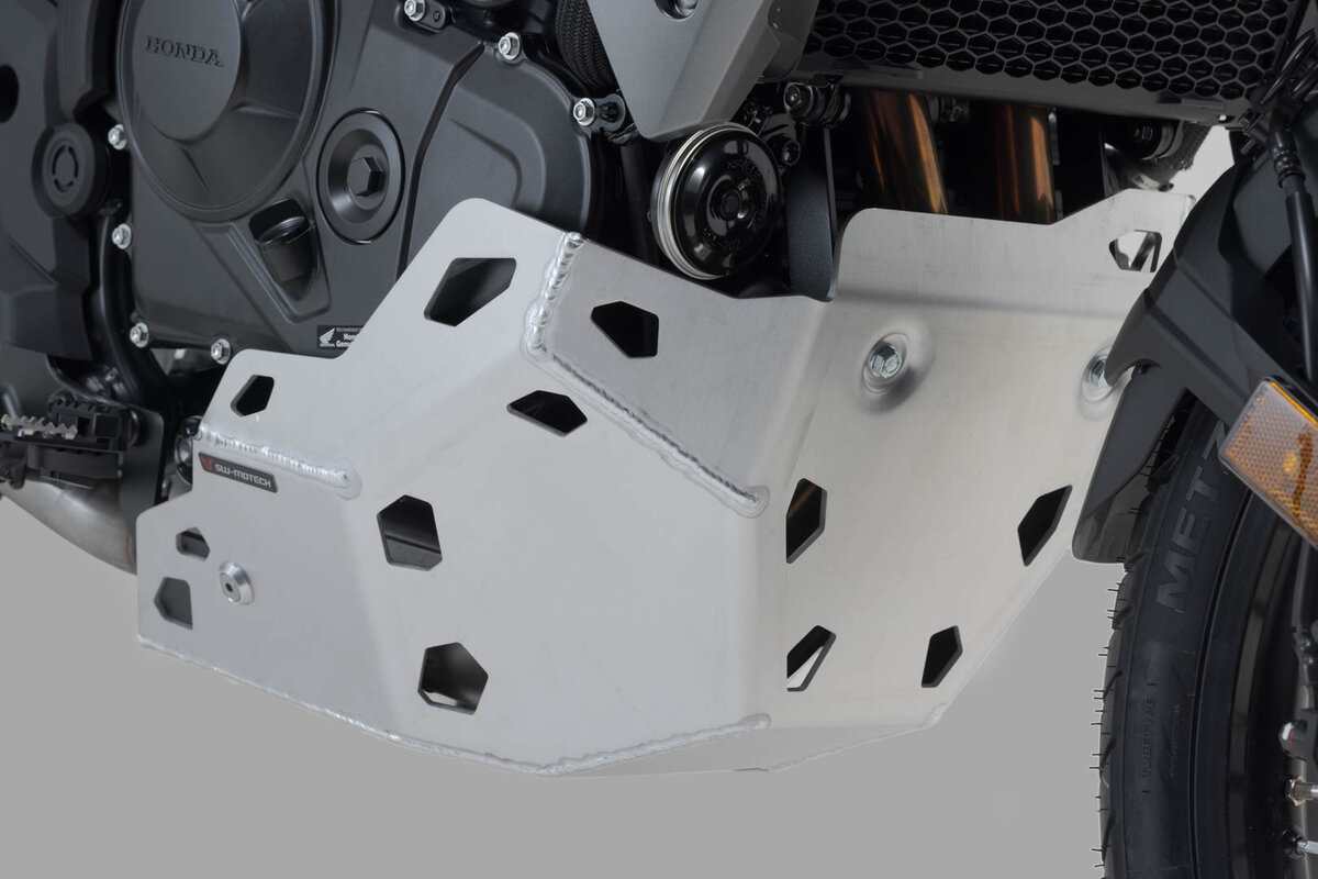 Protector de motor SW-Motech plateado para Honda XL 750 Transalp