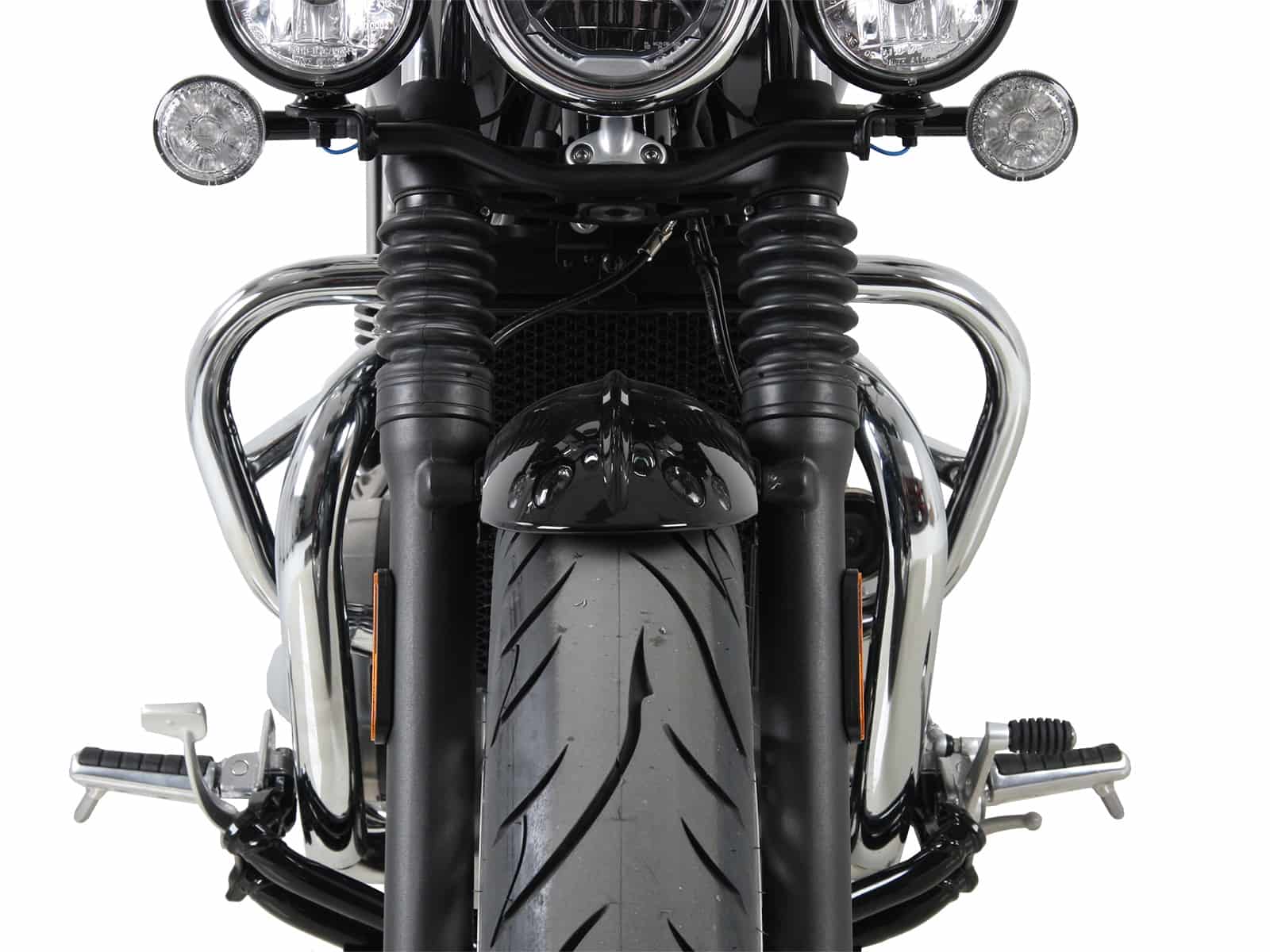Guardamotor cromado para Triumph Bonneville Speedmaster (18-) Hepco & Becker