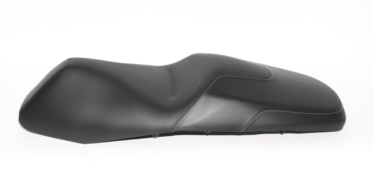 Asiento banqueta calefactable negro para MP3 400 / 530