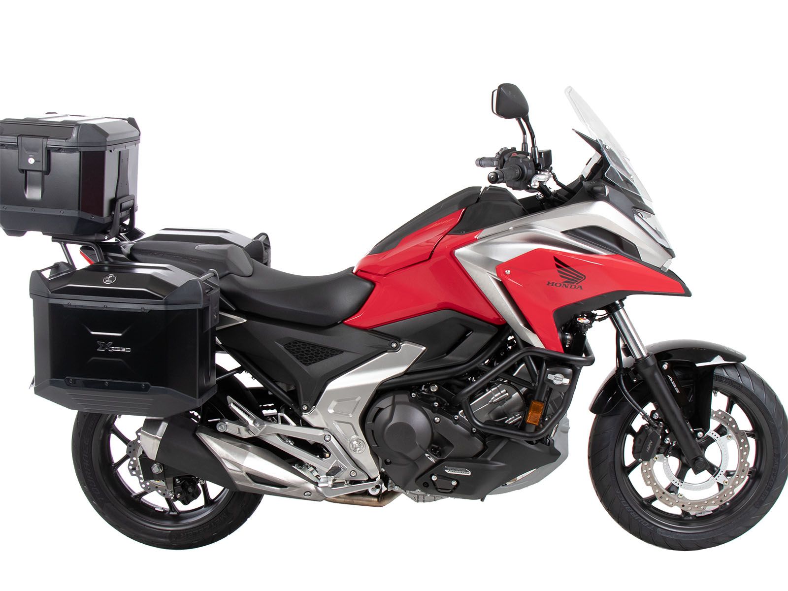 Portamaletas Easyrack negro para Honda NC 750 X /DCT (21-) Hepco & Becker