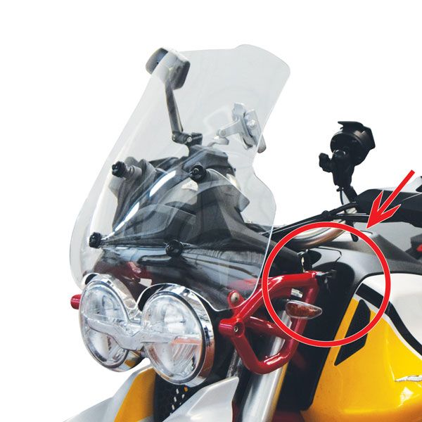 Kit de tornillos de ajuste para Moto Guzzi V 85 TT (19-23)