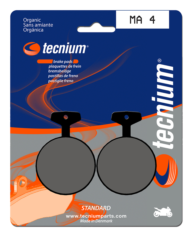 Pastillas de Freno Tecnium Street Organic - MA4
