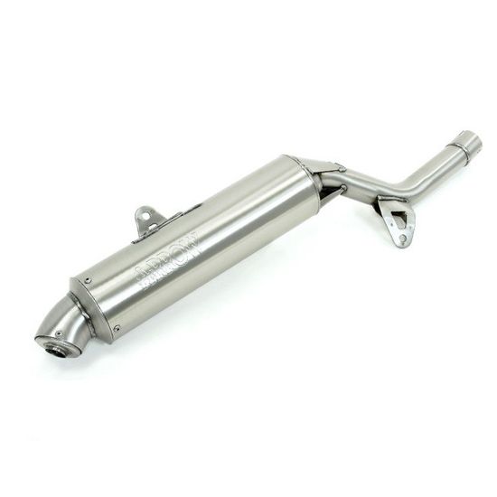 ARROW Auspuff PARIS-DAKAR für Honda XRV750 Africa Twin 1990-1992, Edelstahl