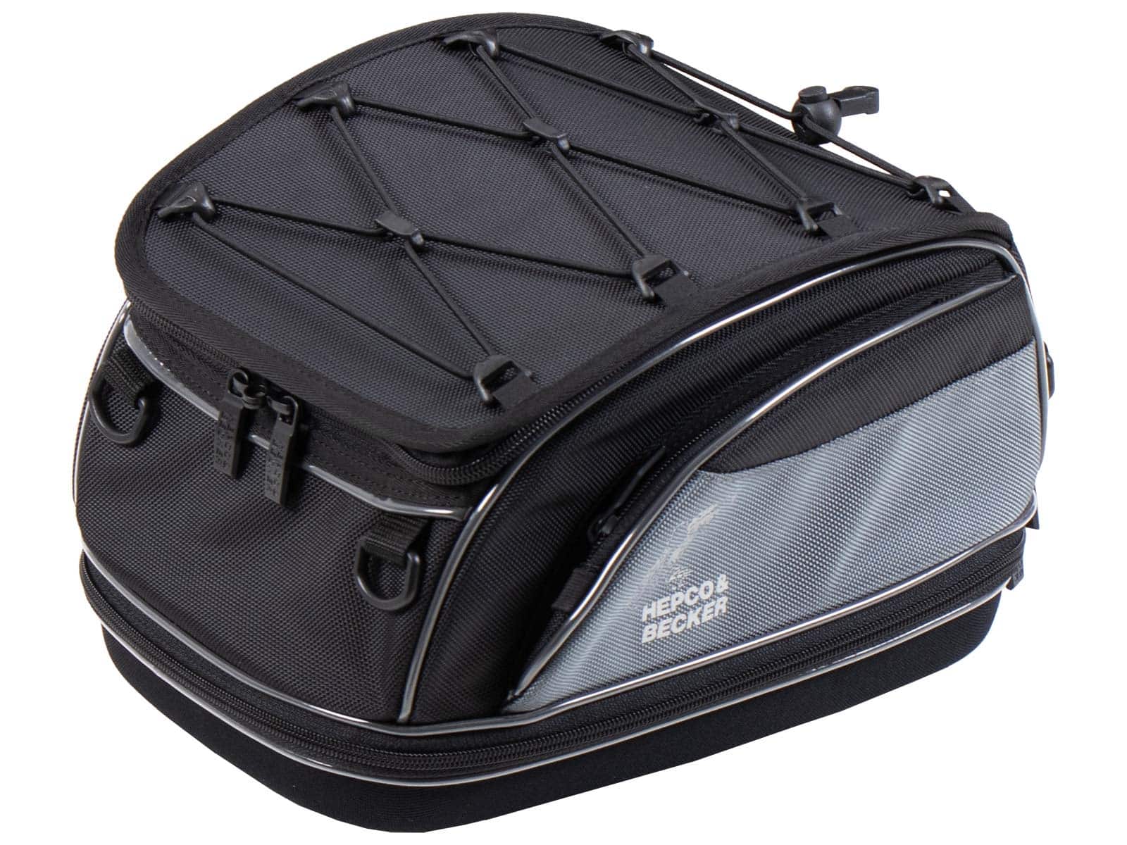 Bolsa trasera Street Basic negra para Sportracks y Smartraks Hepco & Becker