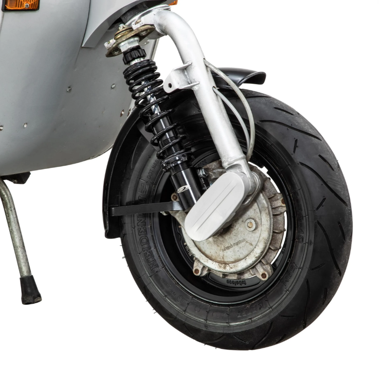 Guardabarros Garelli EVO II para Vespa PX 80-200ccm, GRP, negro