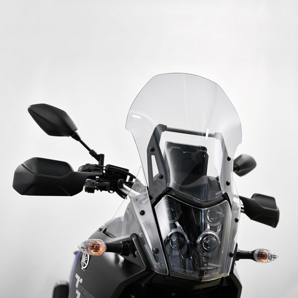 Parabrisas alto gris humo para Yamaha Ténéré 700 (19-24)