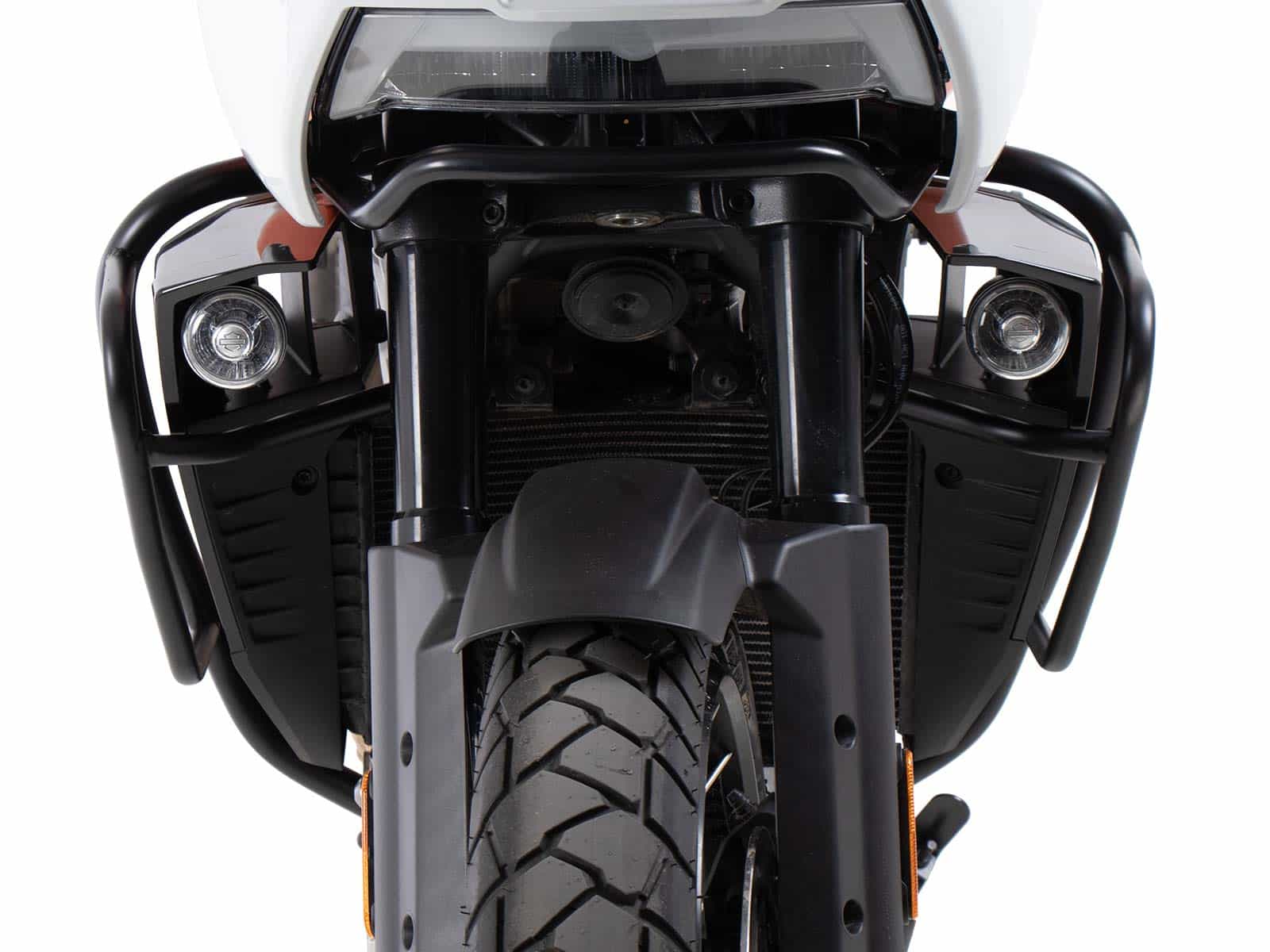Protector de motor negro para Harley Davidson Pan America 1250 / ST (21-) Hepco & Becker