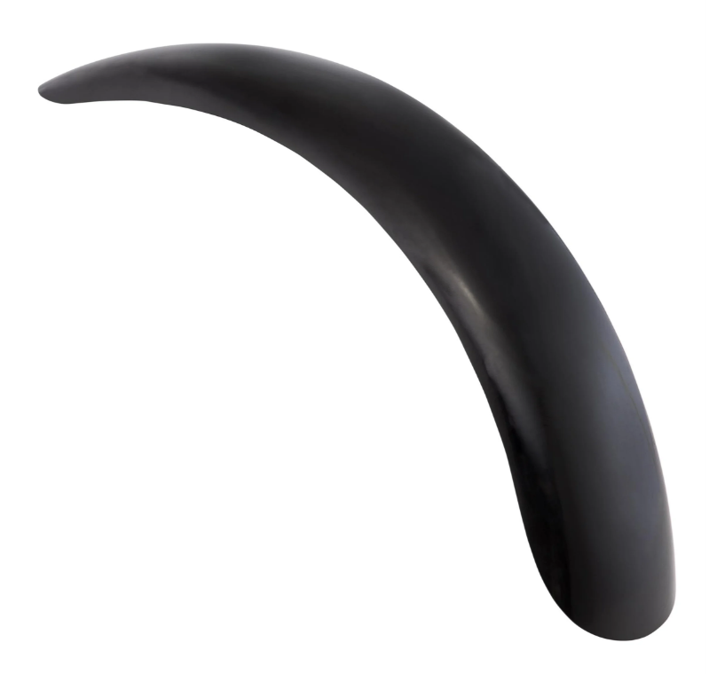 Guardabarros Garelli Race EVO II sin soporte, universal para Vespa PX 80-200ccm, PRFV, negro