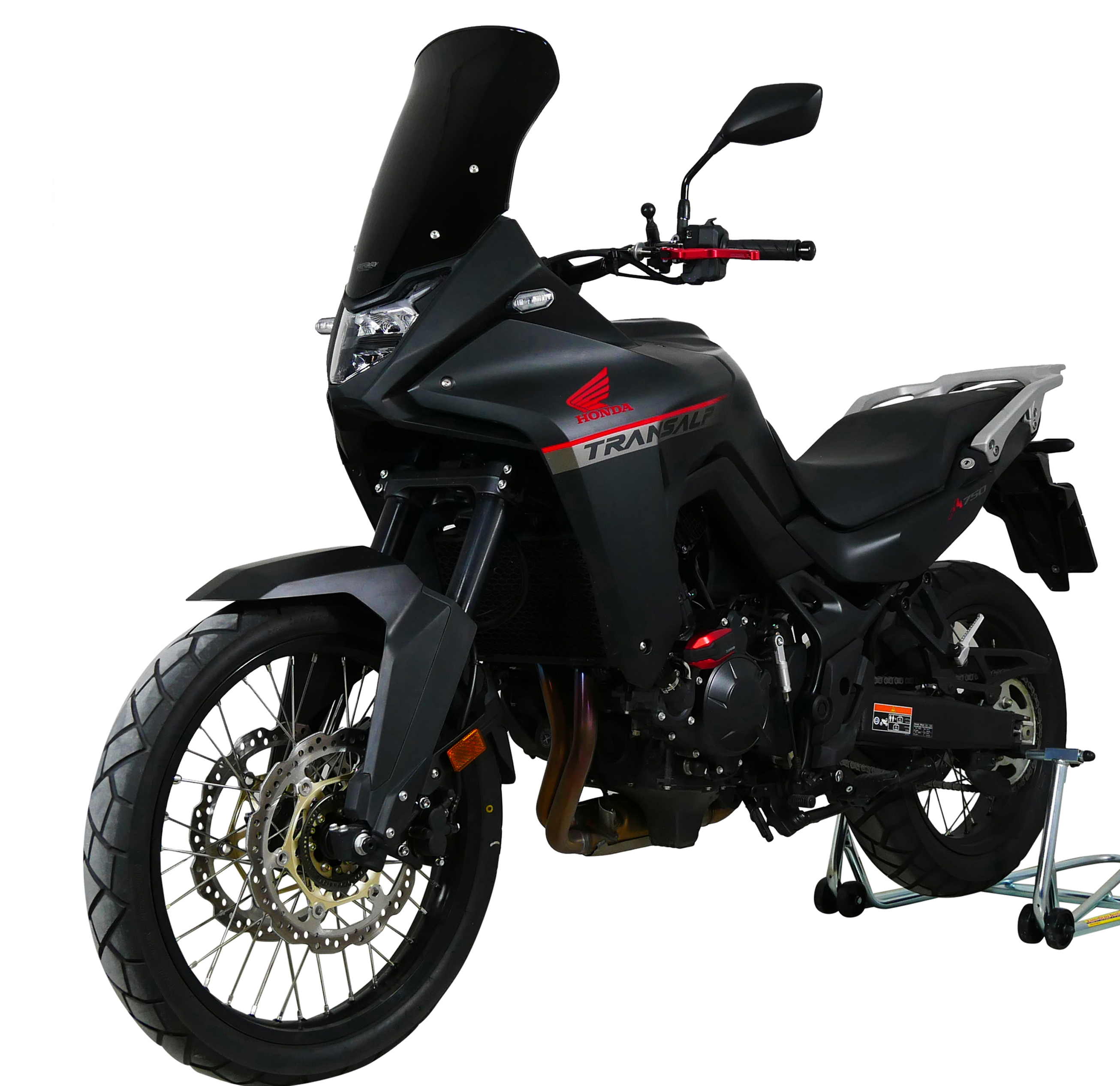 Parabrisas de turismo MRA "TM" negro para Honda XL 750 Transalp (23-24)