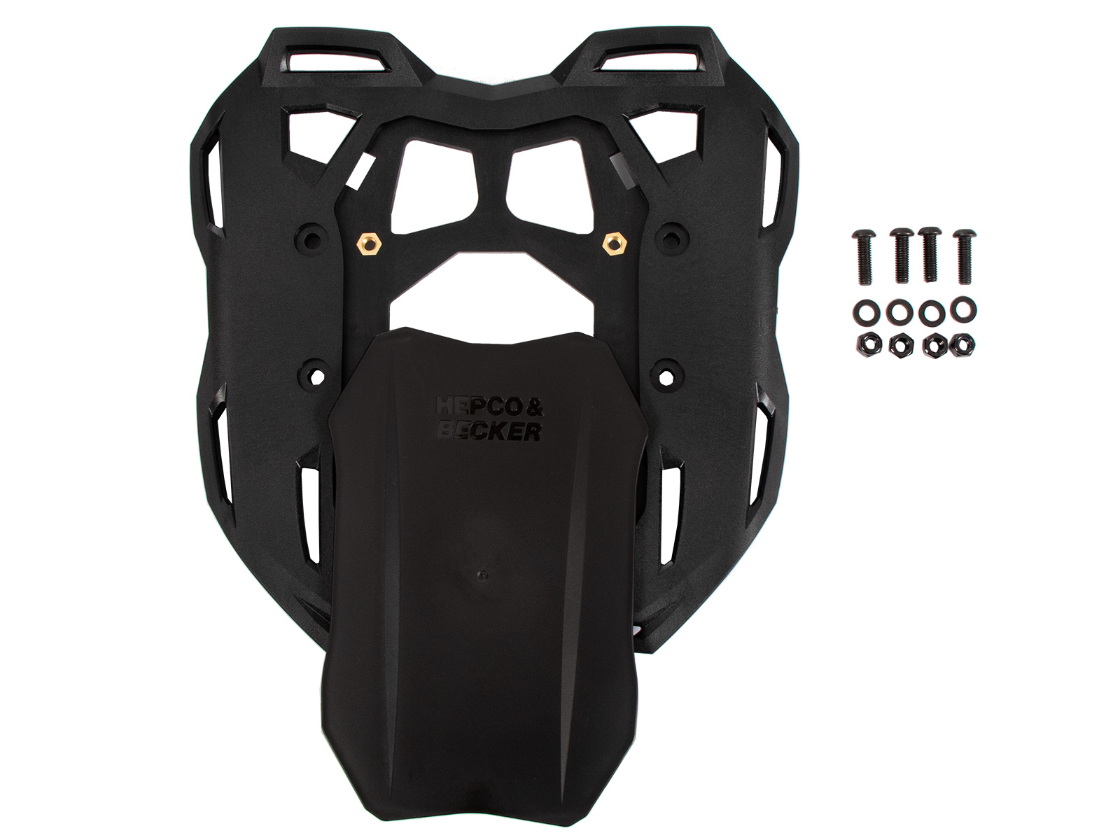 Soporte trasero Smartrack negro para Ducati DesertX Rally (24-) Hepco & Becker