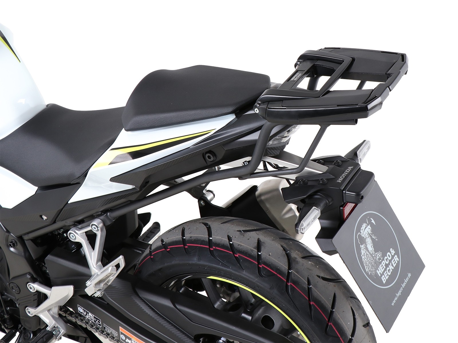 Portamaletas Easyrack antracita para Honda CBR 500 R (19-23) Hepco & Becker