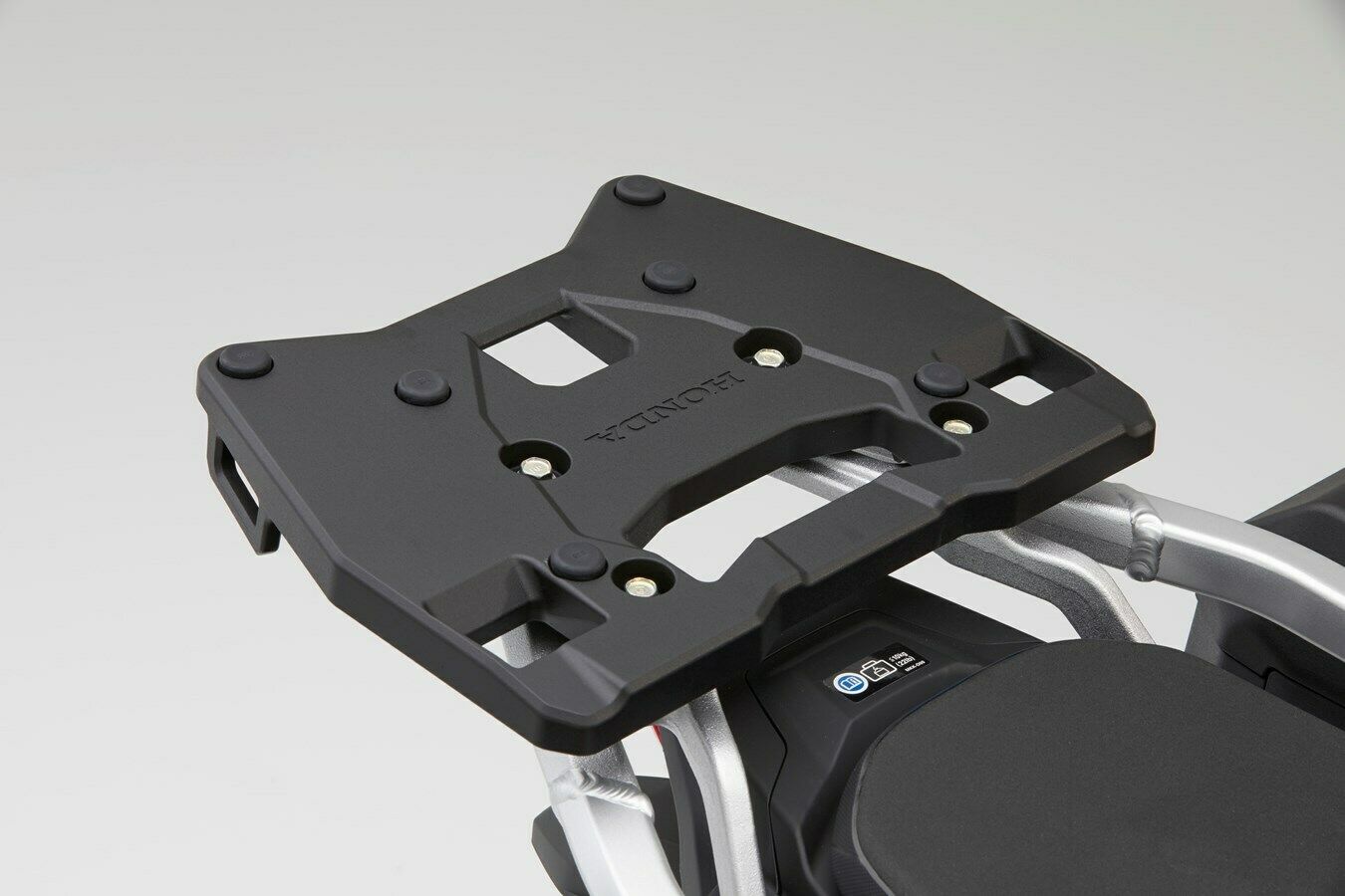 Placa de retención Top Case 58 L- plástico para Honda CRF1100L Africa Twin Adventure Sports original 2020-