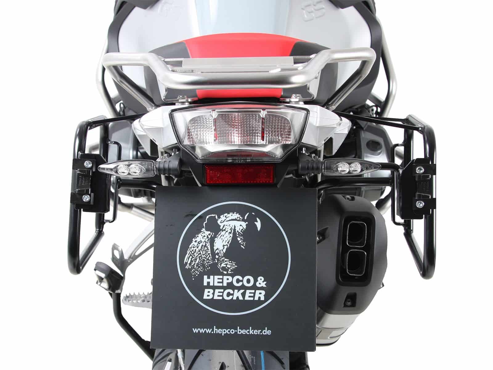 Portamaletas lateral Lock-it negro para BMW R 1250 GS Adventure (19-24) Hepco & Becker